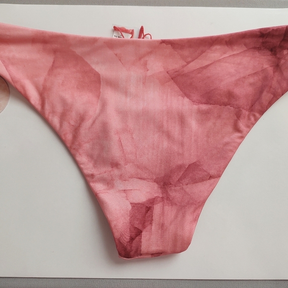 B SWIM | Rip Tide Hipster Bikini Bottom | Medium | Rose Quartz |Made in Columbia - Picture 7 of 10